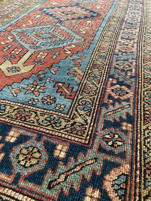 ANTIQUE HERIZ RUG 181M X 096M - ADDITIONAL PHOTO 7
