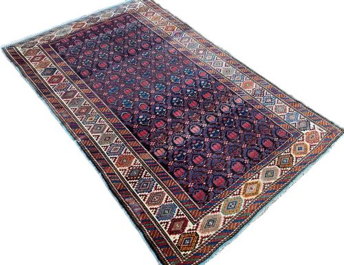 ANTIQUE CAUCASIAN KUBA RUG 210M X 135M - ADDITIONAL PHOTO 2