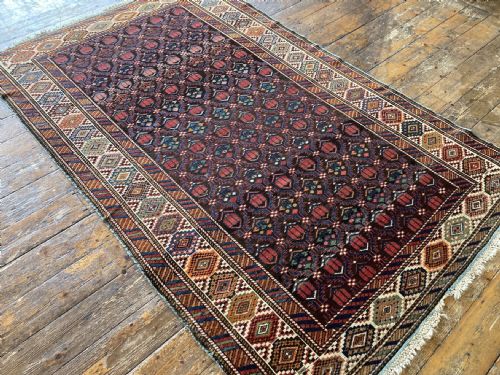 ANTIQUE CAUCASIAN KUBA RUG 210M X 135M - ADDITIONAL PHOTO 4