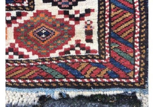 ANTIQUE CAUCASIAN KUBA RUG 210M X 135M - ADDITIONAL PHOTO 15