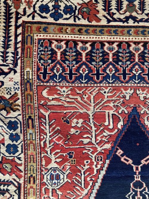 ANTIQUE CAUCASIAN SHIRVAN RUG 205M X 135M - ADDITIONAL PHOTO 12