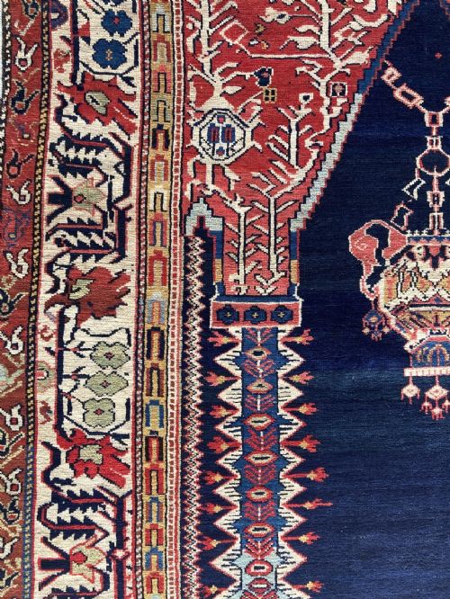 ANTIQUE CAUCASIAN SHIRVAN RUG 205M X 135M - ADDITIONAL PHOTO 13