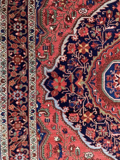 ANTIQUE SAROUK FERAHAN RUG 220M X 142M - ADDITIONAL PHOTO 11