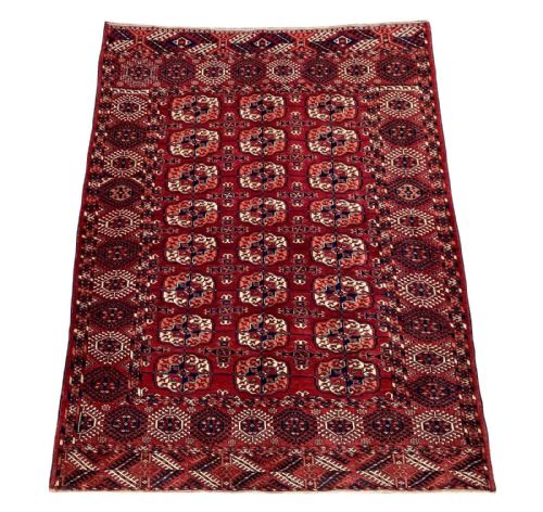 ANTIQUE TEKKE WEDDING RUG 170M X 137M - ADDITIONAL PHOTO 1