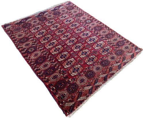 ANTIQUE TEKKE WEDDING RUG 170M X 137M - ADDITIONAL PHOTO 2