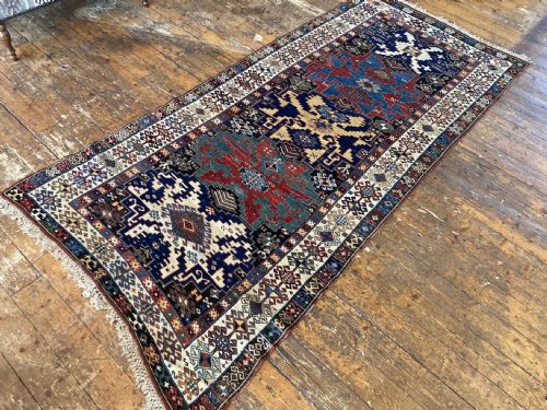 ANTIQUE CAUCASIAN KAZAK RUG 286M X 134M - ADDITIONAL PHOTO 3