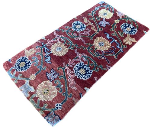 ANTIQUE TIBETAN RUG 154M X 078M - ADDITIONAL PHOTO 2