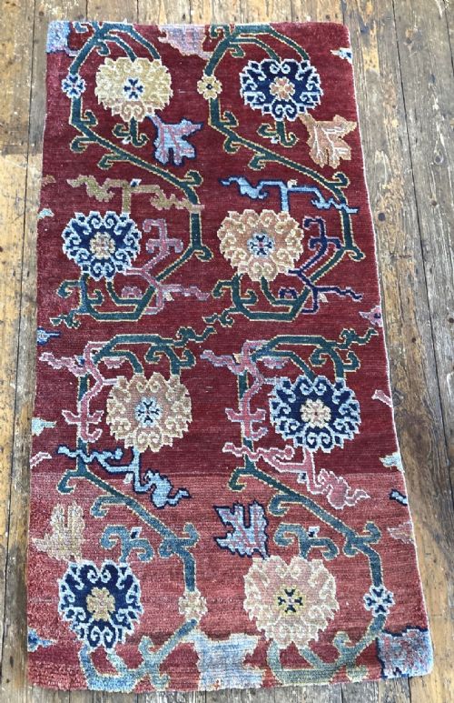ANTIQUE TIBETAN RUG 154M X 078M - ADDITIONAL PHOTO 3