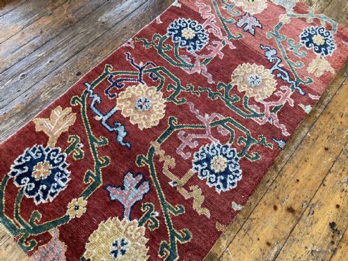 ANTIQUE TIBETAN RUG 154M X 078M - ADDITIONAL PHOTO 4