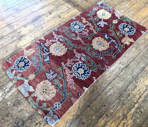 ANTIQUE TIBETAN RUG 154M X 078M - ADDITIONAL PHOTO 5