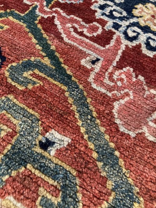 ANTIQUE TIBETAN RUG 154M X 078M - ADDITIONAL PHOTO 8