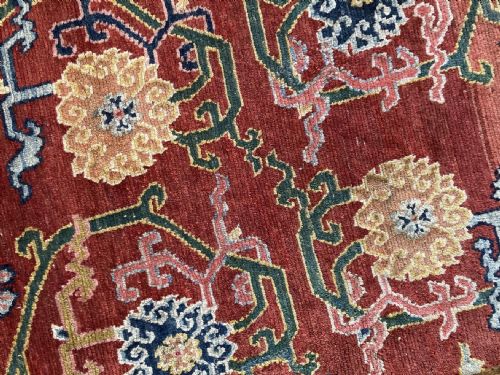 ANTIQUE TIBETAN RUG 154M X 078M - ADDITIONAL PHOTO 10