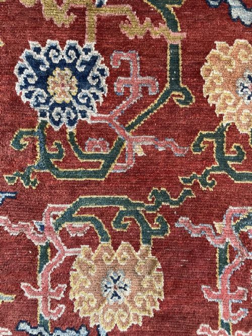 ANTIQUE TIBETAN RUG 154M X 078M - ADDITIONAL PHOTO 12