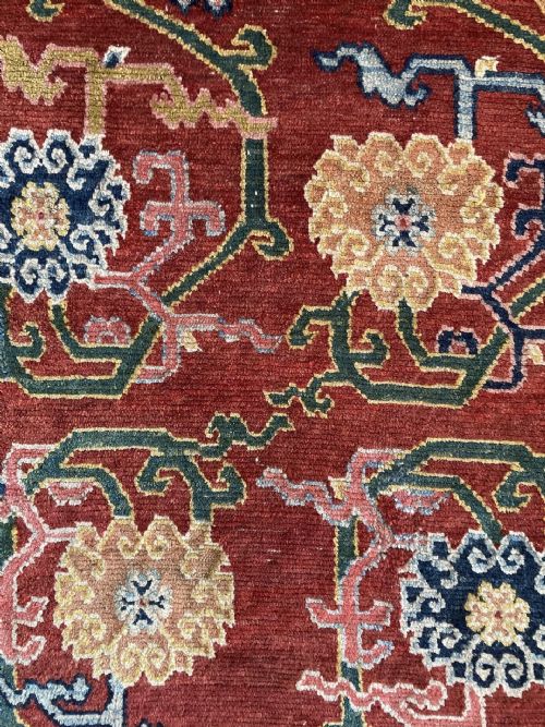ANTIQUE TIBETAN RUG 154M X 078M - ADDITIONAL PHOTO 13