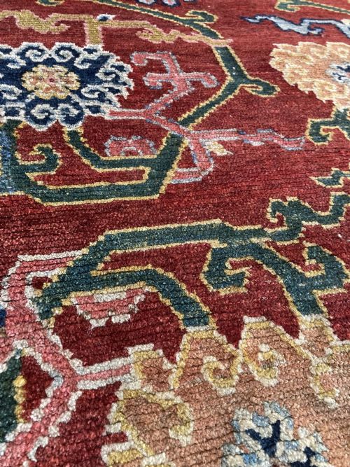 ANTIQUE TIBETAN RUG 154M X 078M - ADDITIONAL PHOTO 14