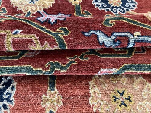 ANTIQUE TIBETAN RUG 154M X 078M - ADDITIONAL PHOTO 15