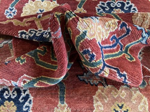 ANTIQUE TIBETAN RUG 154M X 078M - ADDITIONAL PHOTO 16