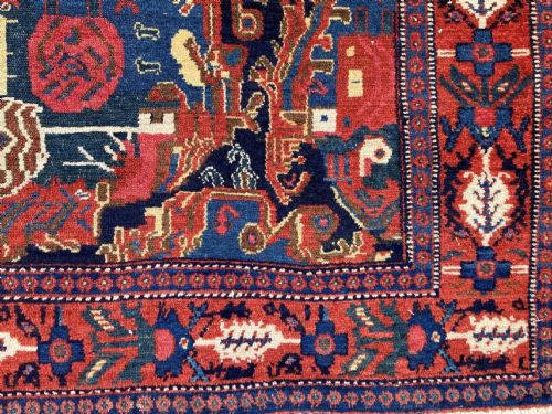 ANTIQUE SENNEH RUG 155M X 107M - ADDITIONAL PHOTO 4