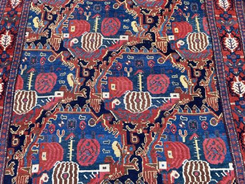 ANTIQUE SENNEH RUG 155M X 107M - ADDITIONAL PHOTO 5