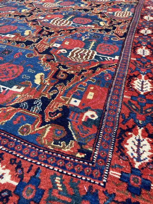 ANTIQUE SENNEH RUG 155M X 107M - ADDITIONAL PHOTO 6