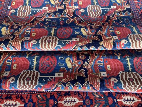 ANTIQUE SENNEH RUG 155M X 107M - ADDITIONAL PHOTO 11