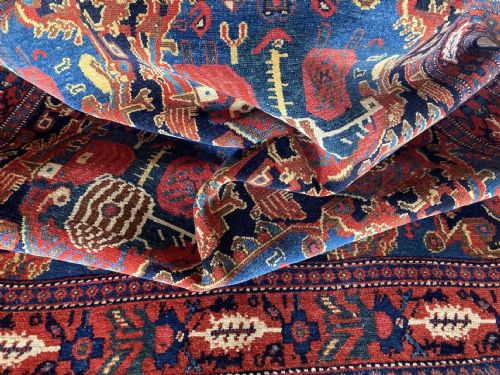 ANTIQUE SENNEH RUG 155M X 107M - ADDITIONAL PHOTO 12