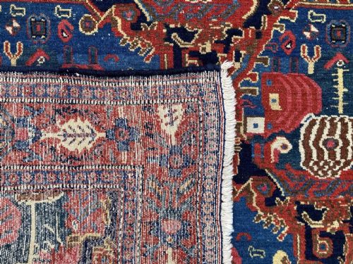 ANTIQUE SENNEH RUG 155M X 107M - ADDITIONAL PHOTO 13