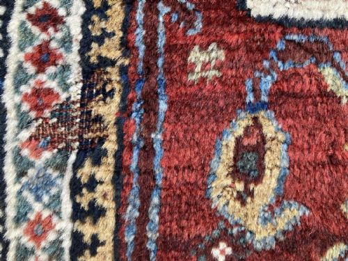 ANTIQUE QASHQAI RUG 190M 157M - ADDITIONAL PHOTO 19