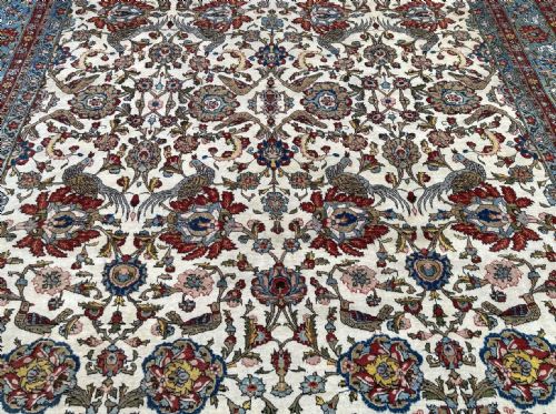 VINTAGE QUM CARPET 322M X 237M - ADDITIONAL PHOTO 7