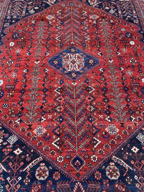 ANTIQUE ABADEH RUG 205M X 143M - ADDITIONAL PHOTO 7