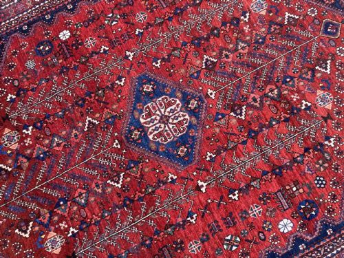 ANTIQUE ABADEH RUG 205M X 143M - ADDITIONAL PHOTO 10