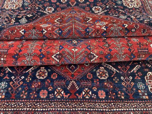 ANTIQUE ABADEH RUG 205M X 143M - ADDITIONAL PHOTO 15