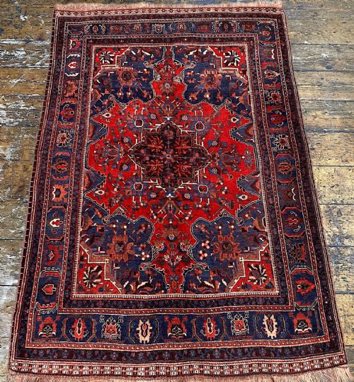 ANTIQUE QASHQAI RUG 220M X 151M - ADDITIONAL PHOTO 3