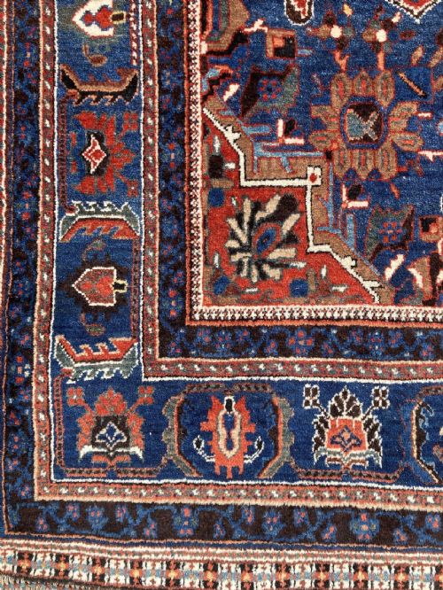 ANTIQUE QASHQAI RUG 220M X 151M - ADDITIONAL PHOTO 4