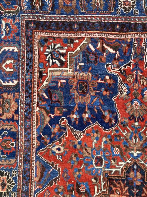 ANTIQUE QASHQAI RUG 220M X 151M - ADDITIONAL PHOTO 11