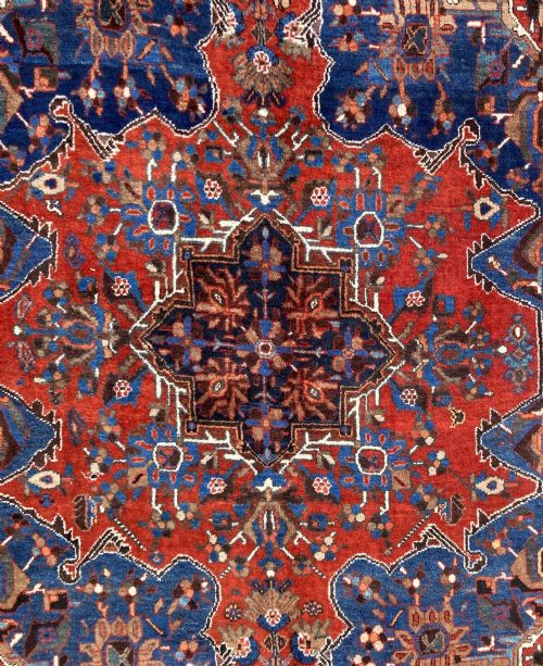 ANTIQUE QASHQAI RUG 220M X 151M - ADDITIONAL PHOTO 13