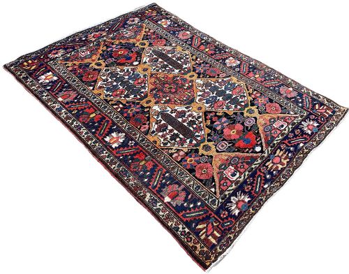 ANTIQUE BAKHTIAR RUG 206M X 147M - ADDITIONAL PHOTO 2