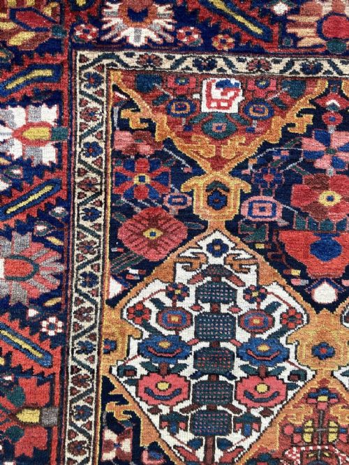 ANTIQUE BAKHTIAR RUG 206M X 147M - ADDITIONAL PHOTO 11