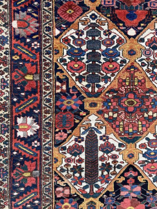 ANTIQUE BAKHTIAR RUG 206M X 147M - ADDITIONAL PHOTO 12