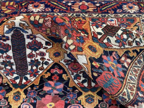ANTIQUE BAKHTIAR RUG 206M X 147M - ADDITIONAL PHOTO 16