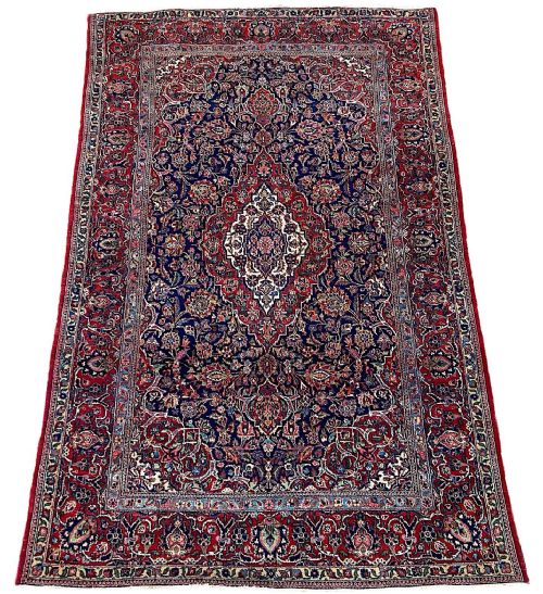 VINTAGE KASHAN RUG 204M X 130M - ADDITIONAL PHOTO 1