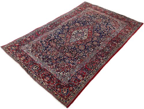 VINTAGE KASHAN RUG 204M X 130M - ADDITIONAL PHOTO 2