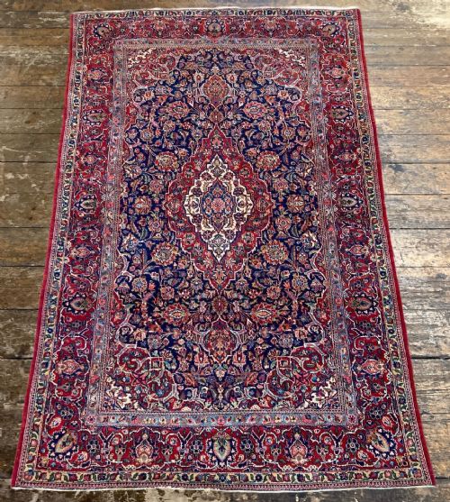 VINTAGE KASHAN RUG 204M X 130M - ADDITIONAL PHOTO 4
