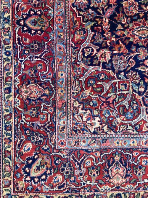 VINTAGE KASHAN RUG 204M X 130M - ADDITIONAL PHOTO 6