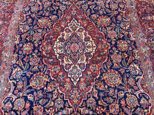 VINTAGE KASHAN RUG 204M X 130M - ADDITIONAL PHOTO 7