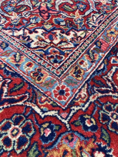 VINTAGE KASHAN RUG 204M X 130M - ADDITIONAL PHOTO 9
