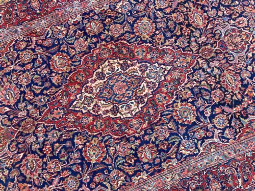 VINTAGE KASHAN RUG 204M X 130M - ADDITIONAL PHOTO 10