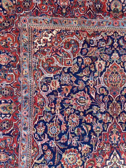 VINTAGE KASHAN RUG 204M X 130M - ADDITIONAL PHOTO 11