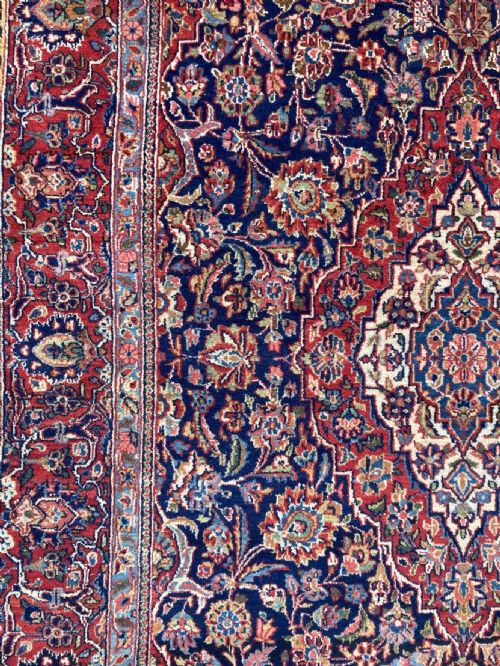 VINTAGE KASHAN RUG 204M X 130M - ADDITIONAL PHOTO 12