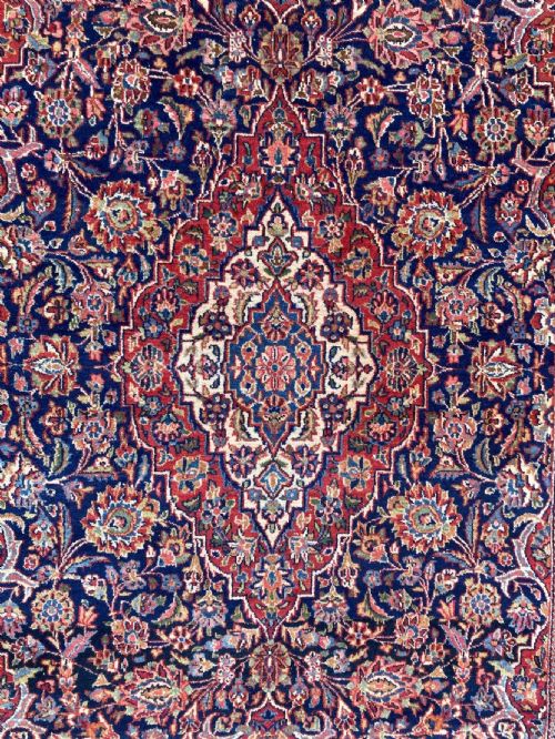 VINTAGE KASHAN RUG 204M X 130M - ADDITIONAL PHOTO 13
